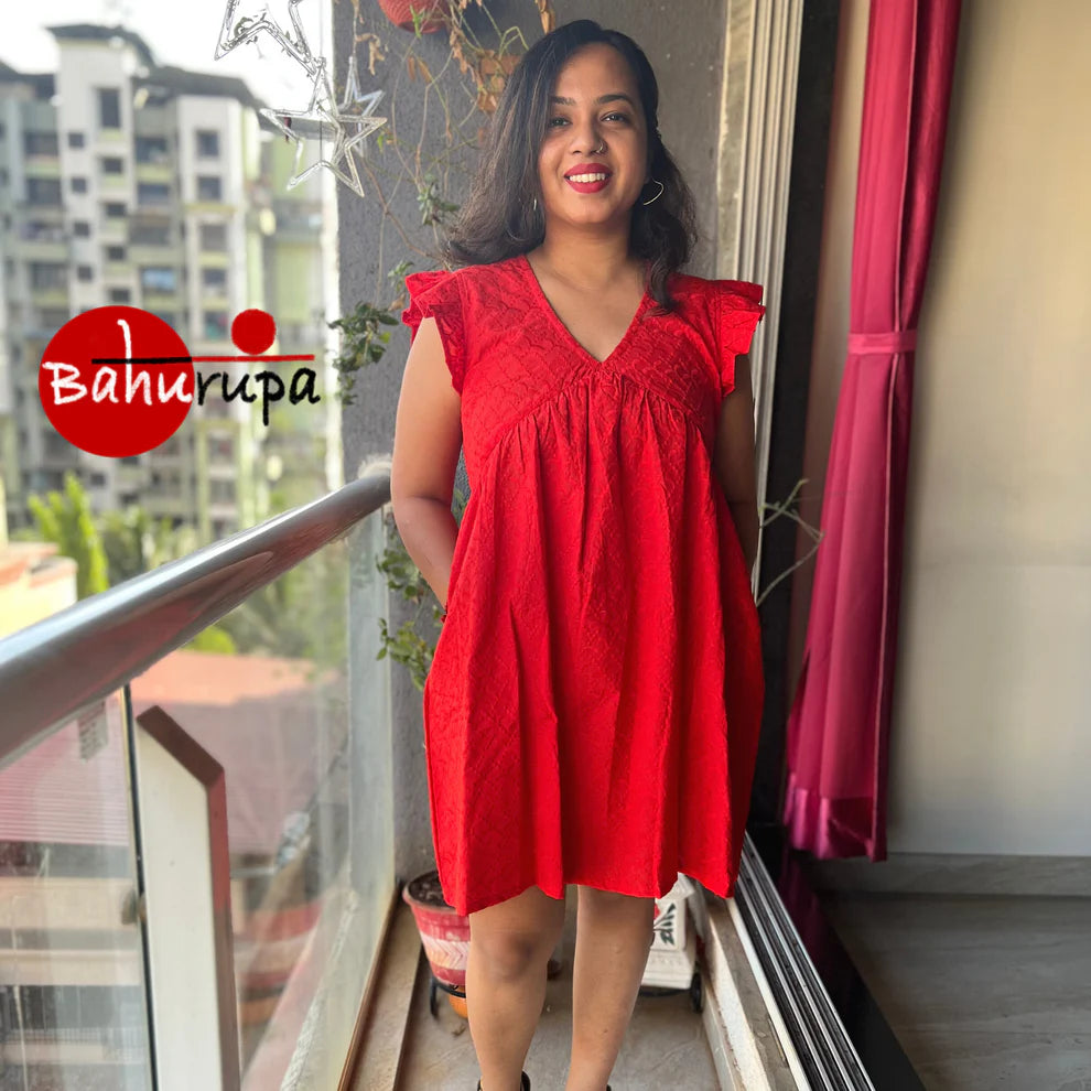 Candy Red Summer Dress