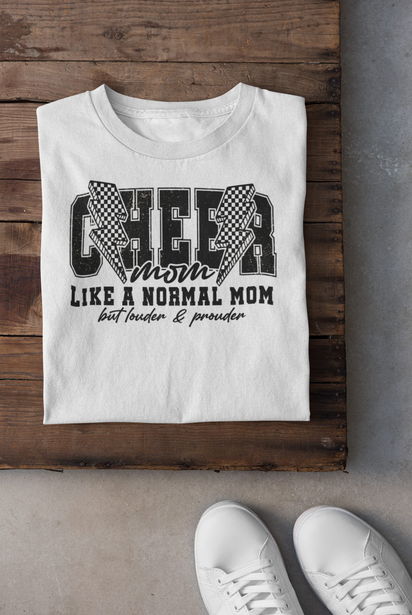 Cheer Mom - White