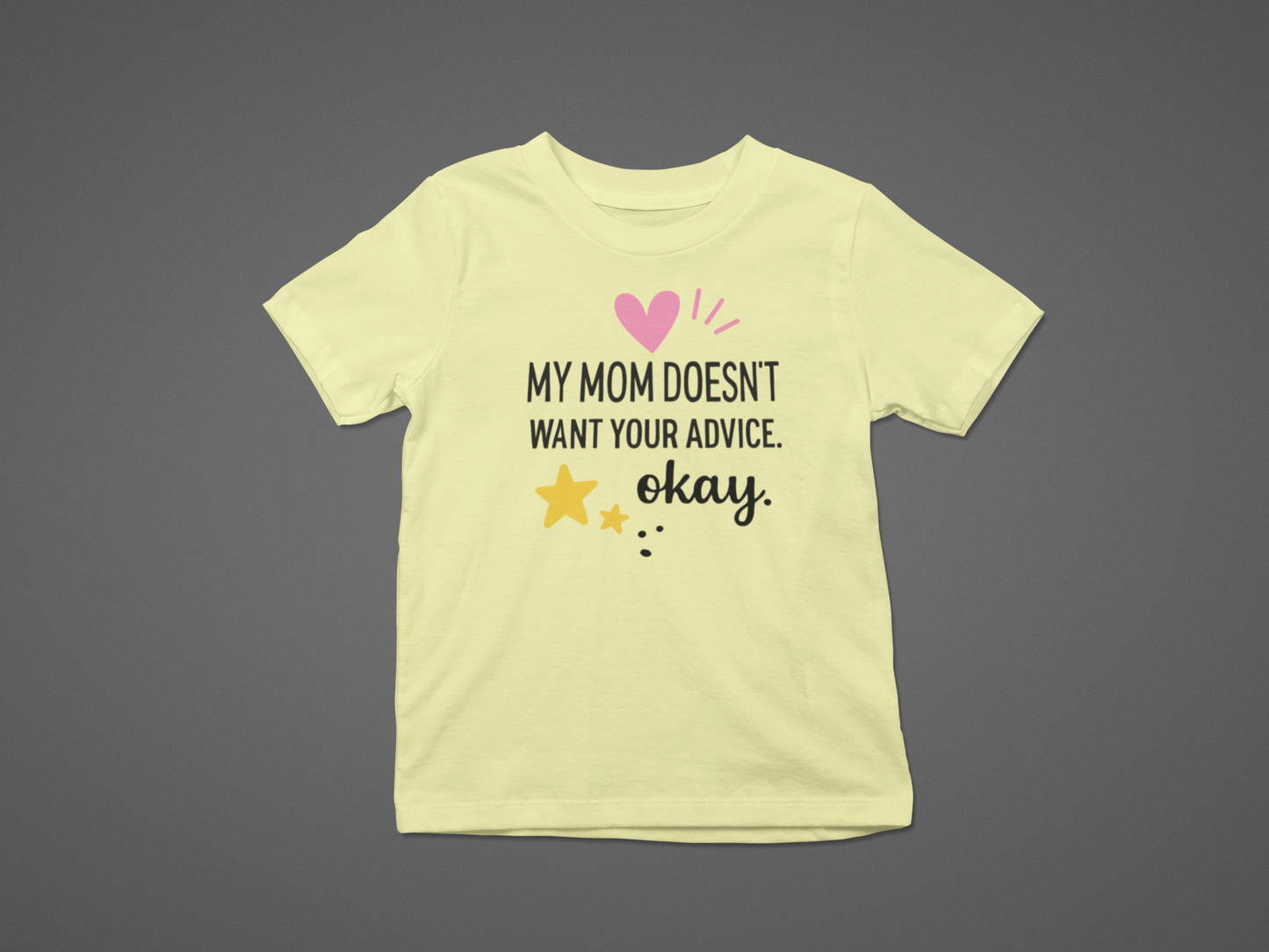 Doesn't Want Your Advice