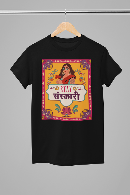 Stay Sanskari - Regular Fit